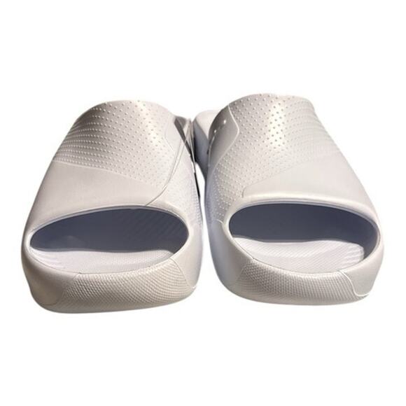 Nike Air Jordan Post Slide Football Sandals Grey Mens Size 9 DX5575 010 NEW - Picture 12 of 16